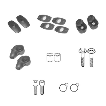 A147A Givi attacchi per parabrezza 147A su BMW R 1200 R ('06 - '10)