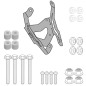Givi D2122KIT Kit Attacchi Parabrezza 2122DT Per Yamaha MT-09 Tracer Dal 2015 Al 2017