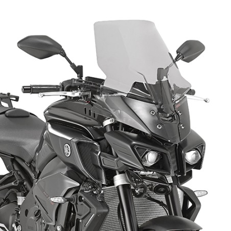 D2129S Cupolino maggiorato GIVI Fumé per Yamaha MT-10 2016