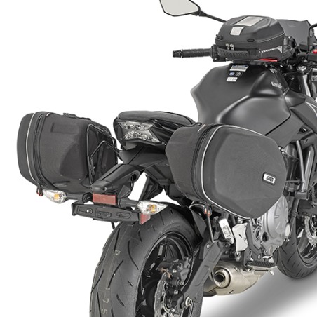 Telaietti Givi TE4117 per borse laterali morbide o Easylock Kawasaki Z650 dal 2017