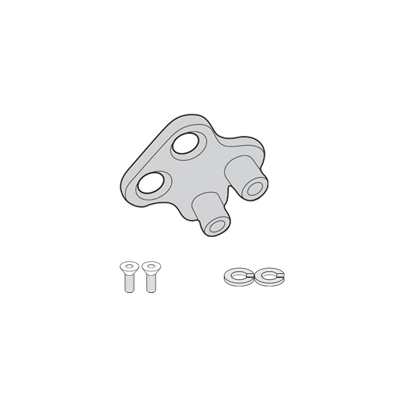 PLR7406CAMKIT Kit montaggio portavaligie laterali Ducati Multistrada 950 2017 PLR7406CAMKIT Kit montaggio portavaligie laterali Ducati Multistrada 950 2017