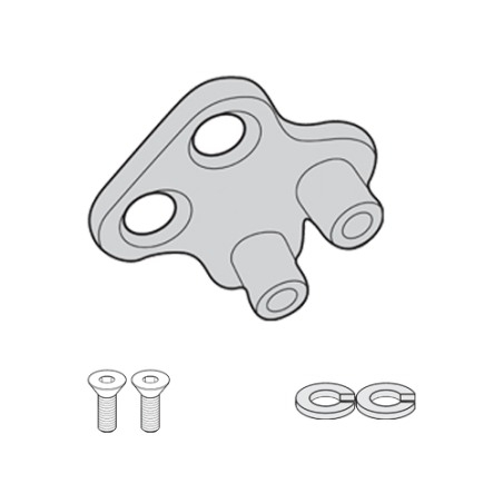 PLR7406CAMKIT Kit montaggio portavaligie laterali Ducati Multistrada 950 2017