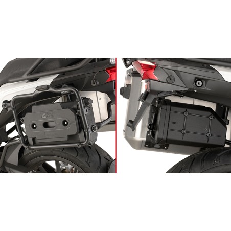 Givi TL8705KIT Kit montaggio Tool Box S250 Benelli TRK502X - Kawasaki e Triumph