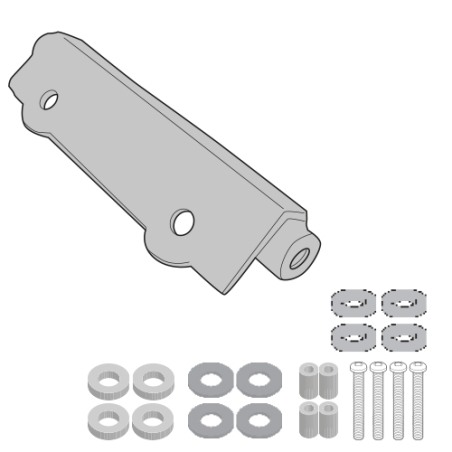 GIVI 1161KIT per installarei portavaligie laterali  PLR1161 / PL1161CAM