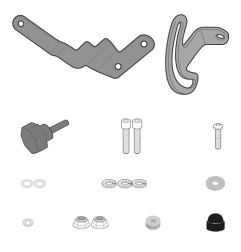 Givi D5131KIT Kit rinforzo per 5124DT e 5124D BMW R1250GS e Adventure