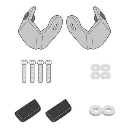 Givi D5132KIT Kit di attacchi per cupolino per 5132DT BMW C 400 GT