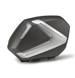 Givi V37NT valigie laterali moto Nero inserto silver Catarifrangente Fumè