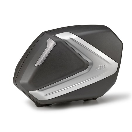 Givi V37NT valigie laterali moto Nero inserto silver Catarifrangente Fumè