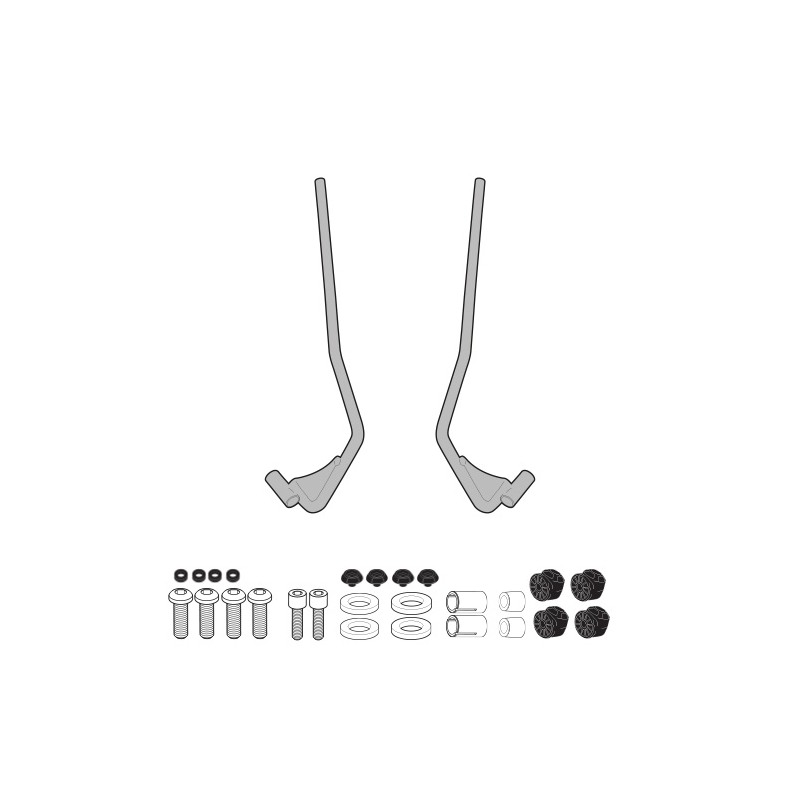 Attacchi GIVI A5608A per parabrezza Piaggio Vespa Primavera e Sprint 50-125-150 (2014) Attacchi GIVI A5608A per parabrezza Piaggio Vespa Primavera e Sprint 50-125-150 (2014)