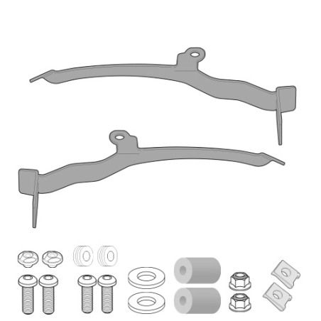 D2111KIT Givi kit attacchi per cupolino specifico per YAMAHA X-MAX 125-250 (14)