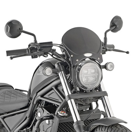 Kit attacchi Givi AL1182A per montaggio cupolino universale specifico per Honda CMX 500 Rebel 2020