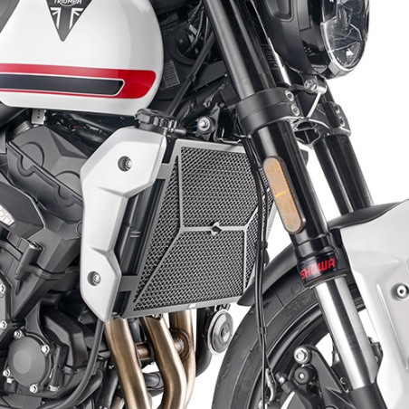 Givi PR6419 Protezione radiatore Triumph Trident 660 2021 Acciaio Inox Nero