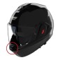Nolan Presa d'aria mentoniera nero per casco N120-1