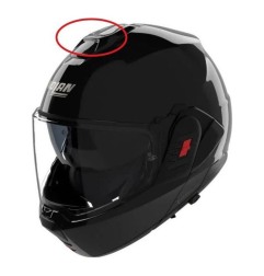 Nolan Presa d'aria superiore nero lucido per casco N120-1