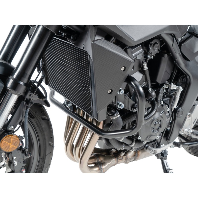 Hepco e Becker Paramotore Nero In Acciaio Tubolare, Tubo Ø25 Mm, Per Honda CB 1000 GT Dal 2026