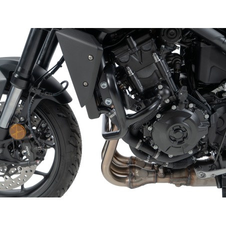 Hepco e Becker Paramotore Nero In Acciaio Tubolare, Tubo Ø25 Mm, Per Honda CB 1000 GT Dal 2026