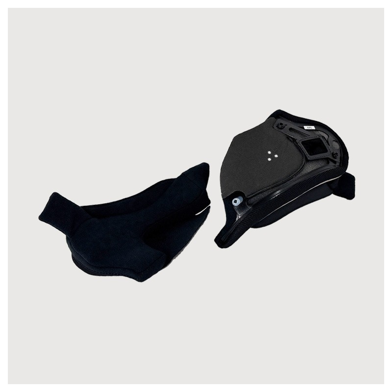 Nolan Guanciali Top Clima Comfort nero-grigio per casco N120-1