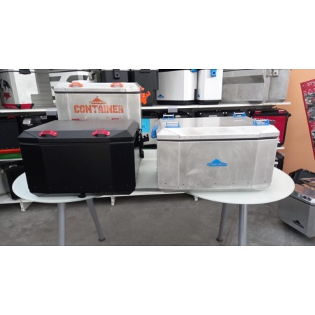 Koboldbike Container 56+40 Baule in alluminio espandibile 56-96 lt, attacco MonoKey