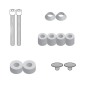Kit istallazione portavaligie senza portapacchi Givi 8719KIT per Benelli TRK702X Kit istallazione portavaligie senza portapacchi Givi 8719KIT per Benelli TRK702X