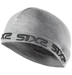 Sixs SCX MERINOS Sottocasco Carbon Merino Wool In Lana Merino Wool Grey 164 G/M²