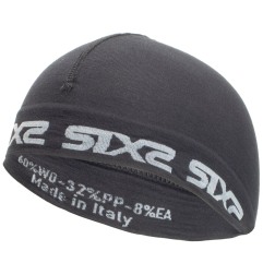 Sixs SCX MERINOS Sottocasco Carbon Merino Wool Black 164 G/M² Tutto L'Anno