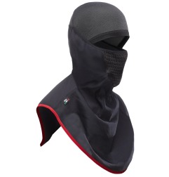 Sixs WTB LONG V3 Balaclava Lungo Antivento Con Interno In Pile Black/Red