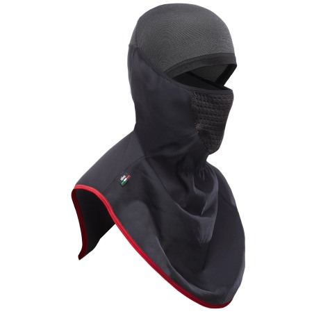 Sixs WTB LONG V3 Balaclava Lungo Antivento Con Interno In Pile Black/Red
