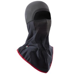 Sixs WTB V3 Balaclava Antivento Con Interno In Pile Per Uso Sotto Casco Black/Red