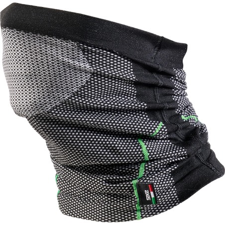 Sixs BT TBXL Scaldacollo Tecnico Estivo Black Carbon 40% Più Leggero Della Linea 4-Season
