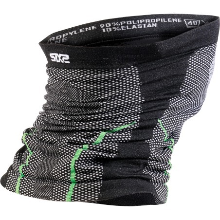 Sixs BT TBXL Scaldacollo Tecnico Estivo Black Carbon 40% Più Leggero Della Linea 4-Season