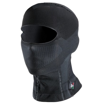 Sixs BT DBXL V2 Sottocasco Leggero Moto Racing E Turismo, Black/Dark Grey