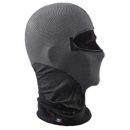 Sixs DBX V2 Sottocasco 4 Stagioni Black Carbon Con Cuciture Piatte