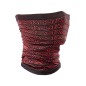 Sixs TBX V2 Scaldacollo Multiuso Logo Black/Red In Poliammide, Elastan E Polipropilene