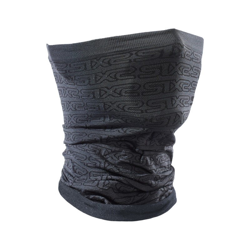 Sixs TBX V2 Scaldacollo Multiuso Termoregolante Logo Dark Grey/Black