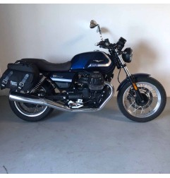 Bags & Bike Borse Laterali Explorer Nera Per Moto Guzzi V7 Special Dal 2021 Al 2025