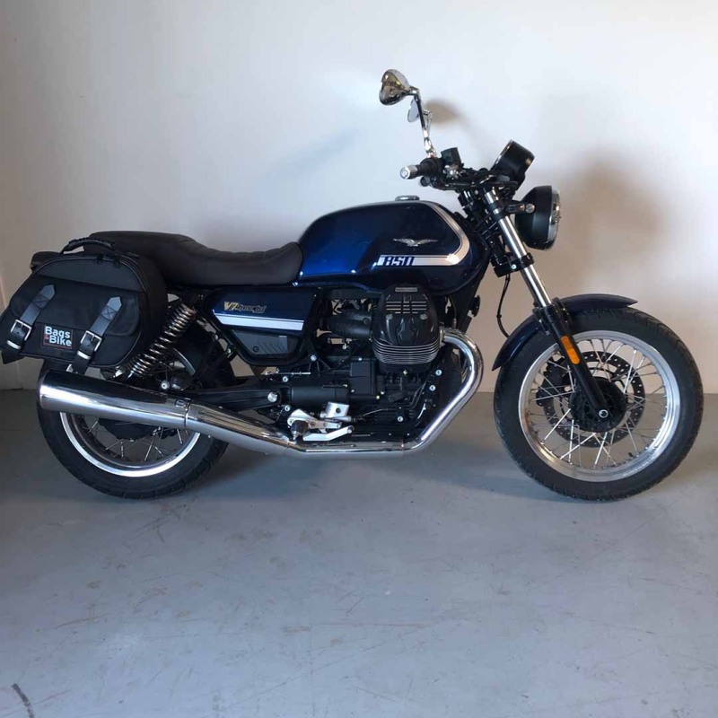 Bags & Bike Borse Laterali Explorer Nera Per Moto Guzzi V7 Special Dal 2021 Al 2025 Bags & Bike Borse Laterali Explorer Nera Per Moto Guzzi V7 Special Dal 2021 Al 2025