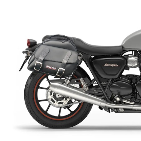 Bags & Bike Borse Laterali Explorer Nera Per Triumph Street Twin 900 Dal 2020 Al 2024