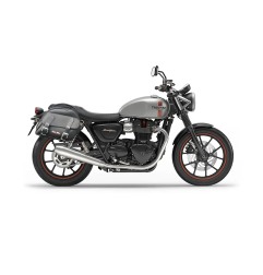 Bags & Bike Borse Laterali Explorer Nera Per Triumph Street Twin 900 Dal 2020 Al 2024