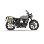 Bags & Bike Borse Laterali Sahara Grigia Per Triumph Street Twin 900 Dal 2020 Al 2024