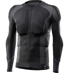 Sixs PRM TS10 Maglia Tecnica Manica Lunga Protezioni Livello 2 Linea PRO-Tech Moto Black
