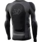 Sixs PRM TS10 Maglia Tecnica Manica Lunga Protezioni Livello 2 Linea PRO-Tech Moto Black