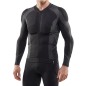 Sixs PRM TS10 Maglia Tecnica Manica Lunga Protezioni Livello 2 Linea PRO-Tech Moto Black
