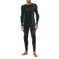 Sixs PRM TS2 Maglia Tecnica Maniche Lunghe Con Protezioni Rimovibili Black