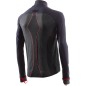 Sixs WTJ V3 Giacca Secondo Strato Antivento Membrana Frontale Pile Interno Black/Red