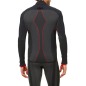 Sixs WTJ V3 Giacca Secondo Strato Antivento Membrana Frontale Pile Interno Black/Red
