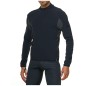 Sixs WTH Felpa Da Moto Con Parte Frontale Antivento Fodera In Pile Winter Tourism Black