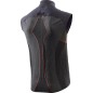 Sixs WTS V3 Gilet Antivento Secondo Strato Membrana Frontale Collo Alto Black/Red