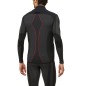 Sixs WTS V3 Gilet Antivento Secondo Strato Membrana Frontale Collo Alto Black/Red