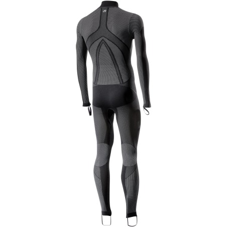 Sixs STX HN R V2 Sottotuta Con Lupetto 4 Stagioni Zip Laterale Black Carbon