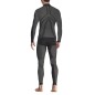 Sixs STX HN R V2 Sottotuta Con Lupetto 4 Stagioni Zip Laterale Black Carbon